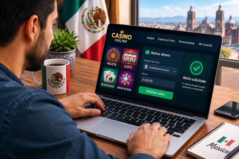 vestuario con tematica de casino